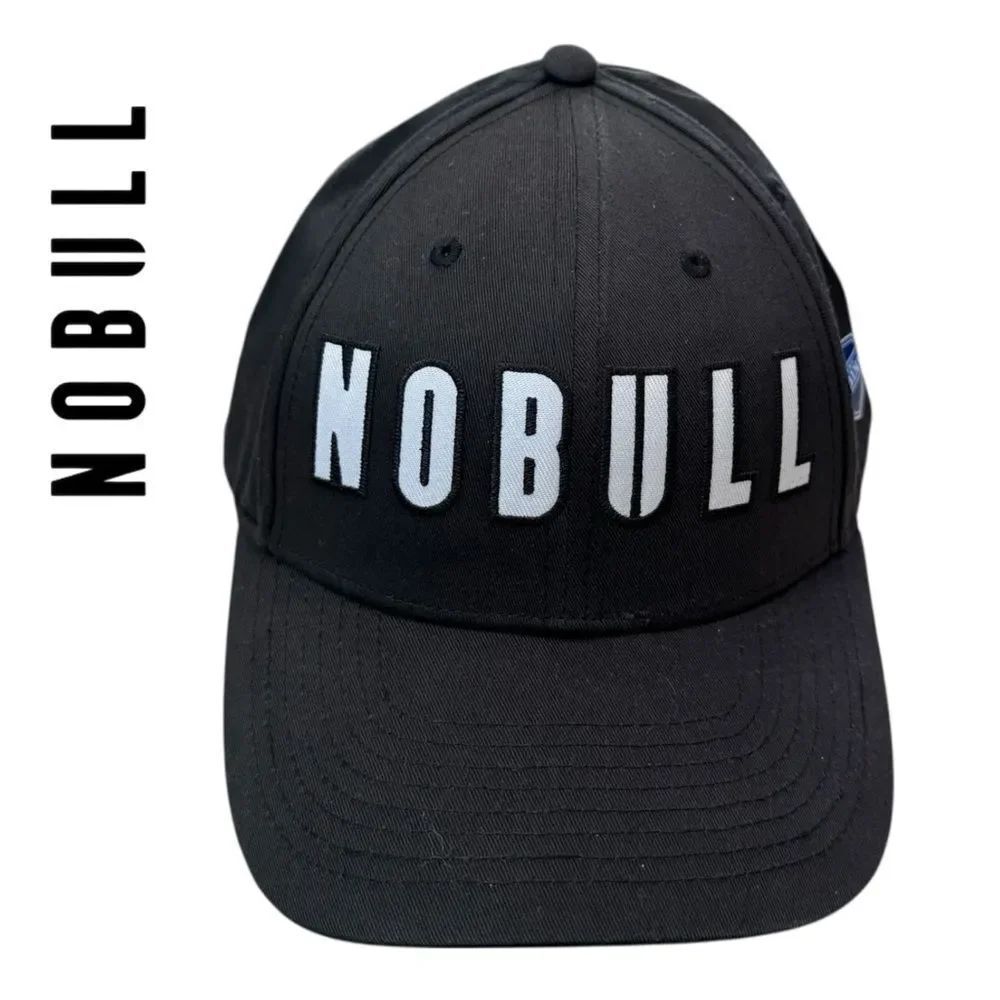 NOBULL No Bull Scouting Combine Embroidered Signature Black Baseball Hat OS